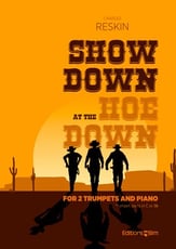 Showdown at the Hoedown Import 2 Trumpets and Piano cover